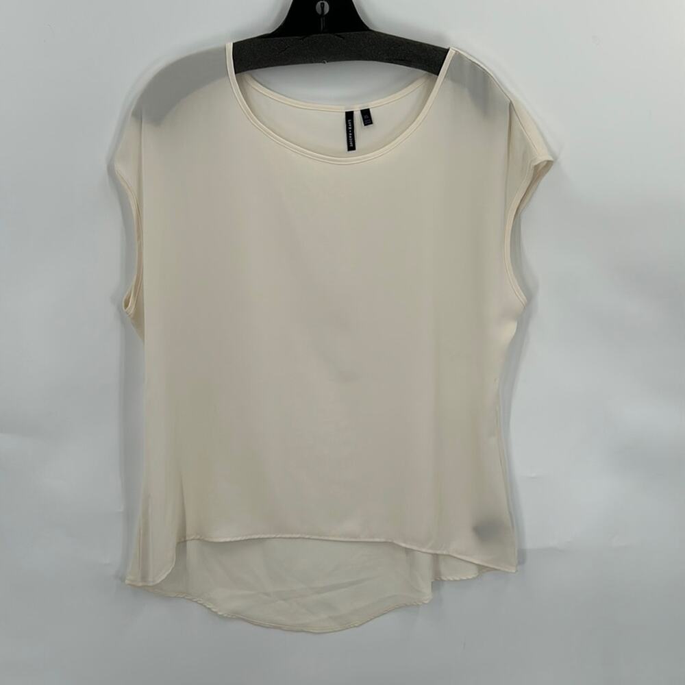 Love+ Haight Women's White Sleeveless Blouse Top Size XL